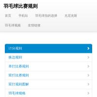 羽毛球比賽規(guī)則
