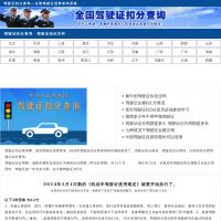 駕駛證扣分查詢網(wǎng)